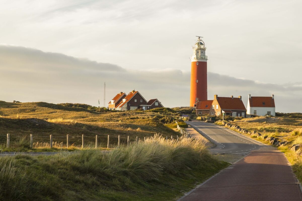 Foto van de vuurtoren van Texel Foto van de vuurtoren van Texel